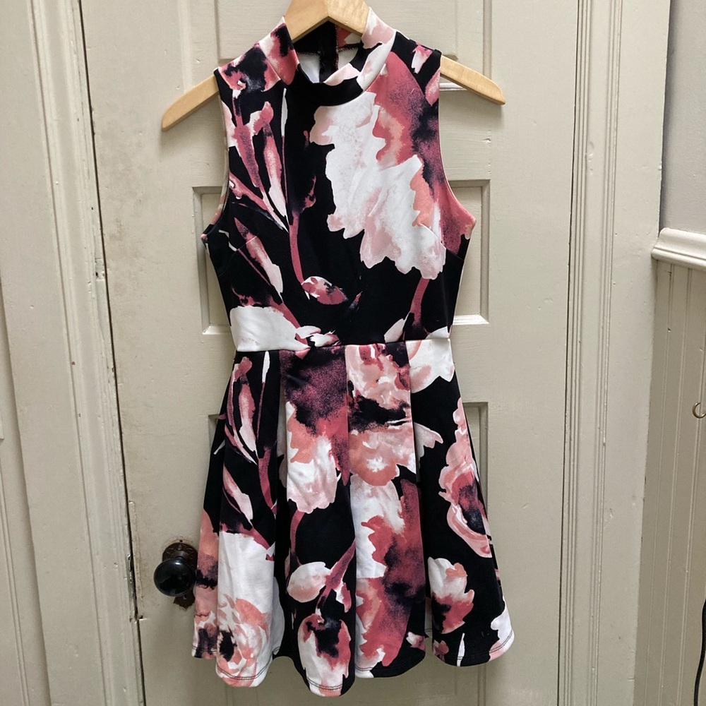Perfectly Pink Floral Dress